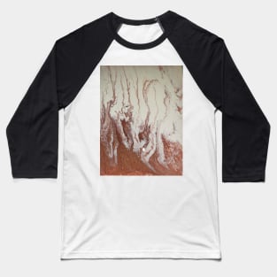 Drizzled copper and cream Baseball T-Shirt